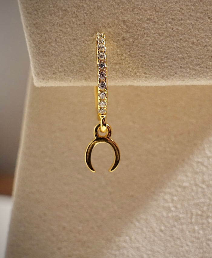 HOOP ZIRCONI GOLD