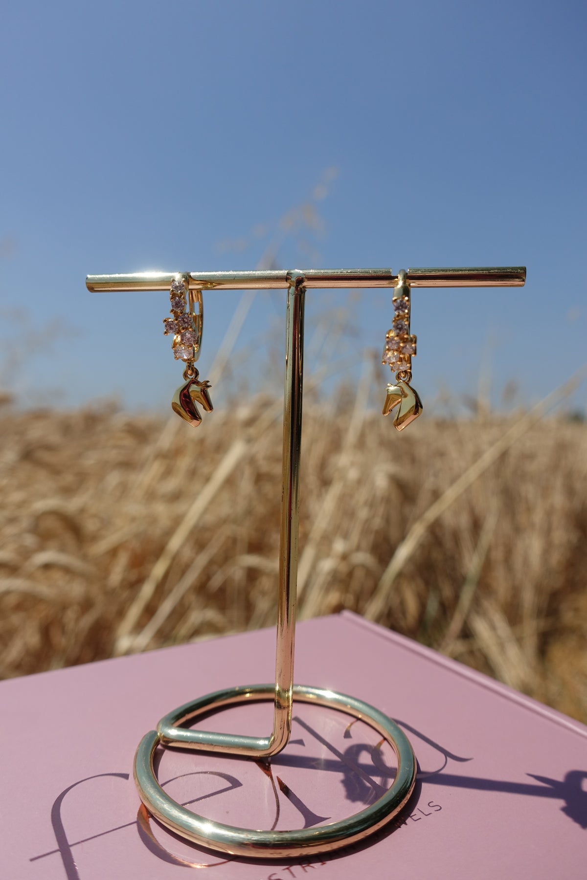 COPPIA HOOP ASTRALE GOLD