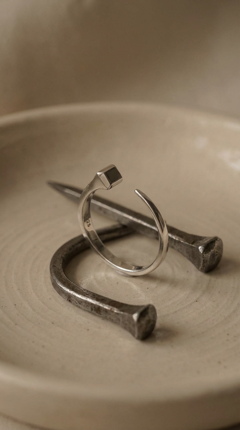 FERLANE RING CLASSIC SILVER