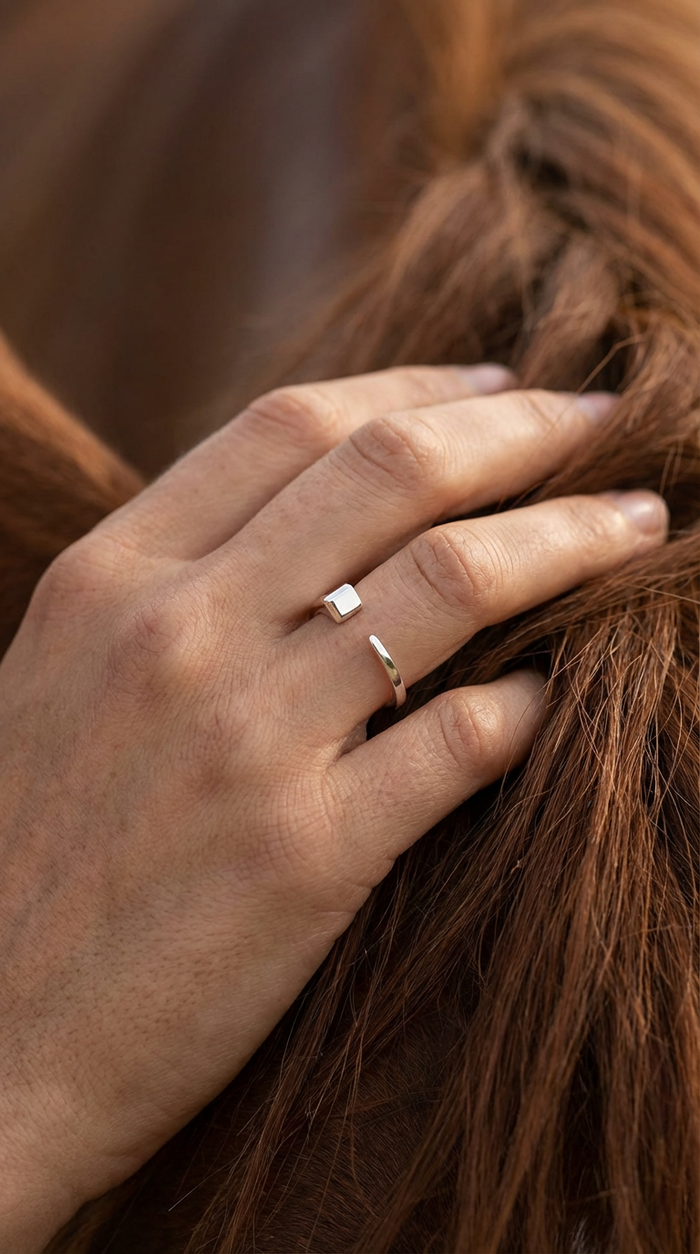 FERLANE RING CLASSIC SILVER