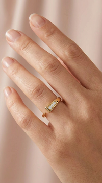 Sparkle Ring Gold