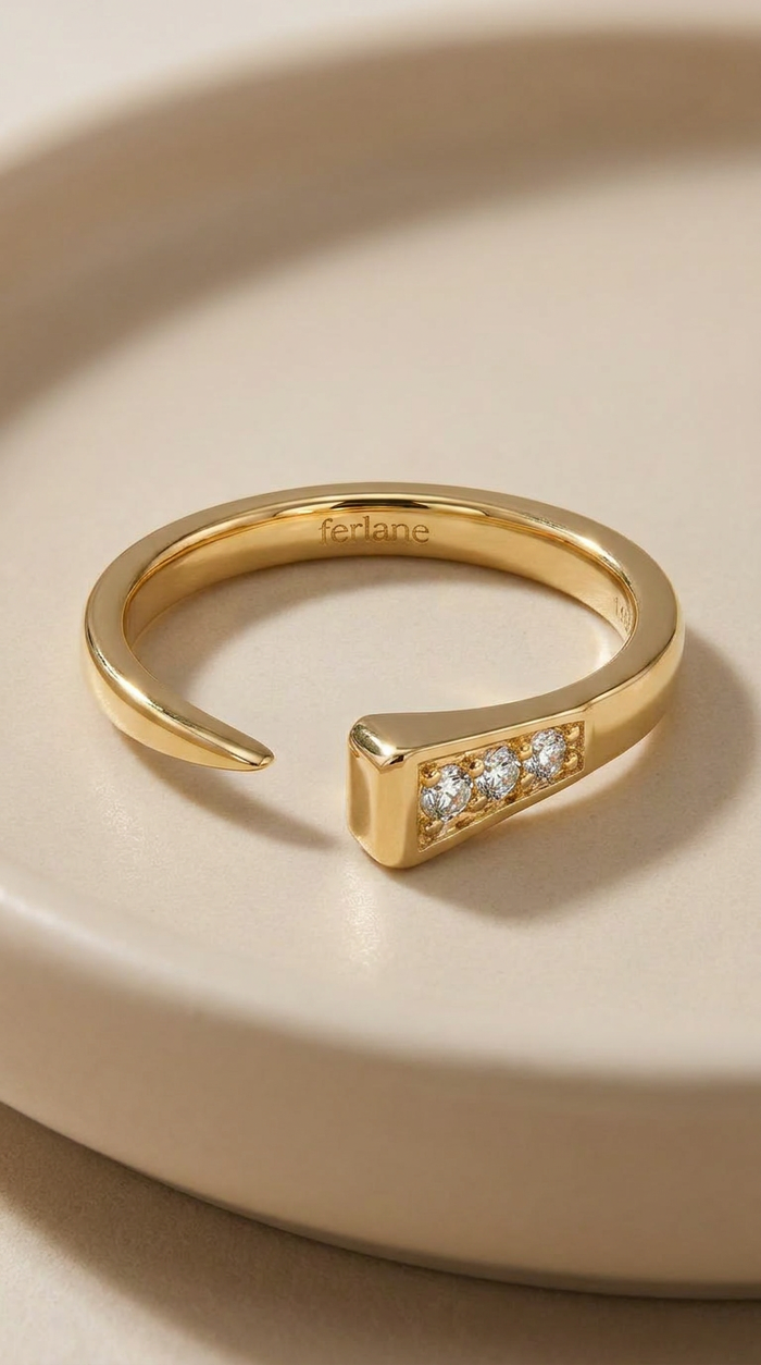 Sparkle Ring Gold